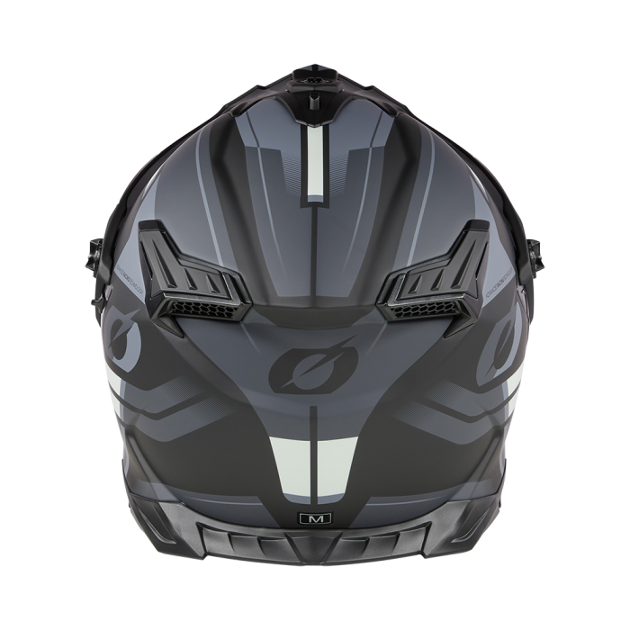 Casco A-SRS Spike V25 Nero Bianco Opaco