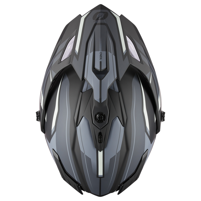 Casco A-SRS Spike V25 Nero Bianco Opaco