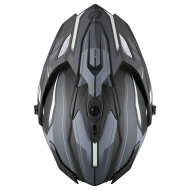 Casco A-SRS Spike V25 Nero Bianco Opaco