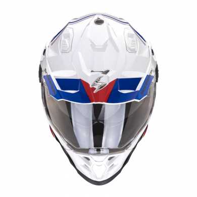 Helmet ADF-9000 Air Desert White Blue Red