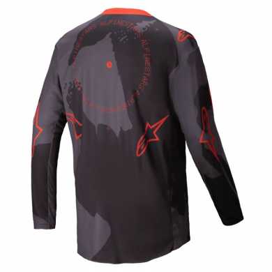 Maglia Racer Hollow Grigio Arancio