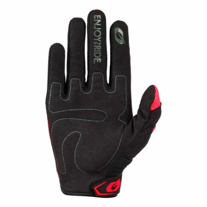 Guanto Element Racewear V24 Nero Rosso