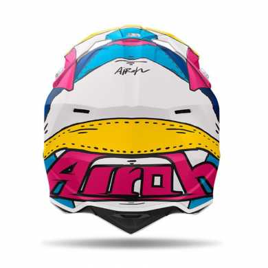 Casco Wraaap 06 Paint Rosa Blu