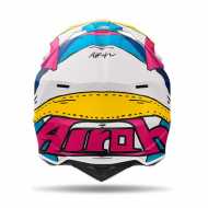 Casco Wraaap 06 Paint Rosa Blu