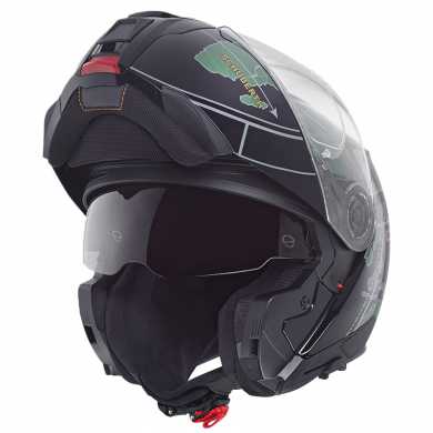 Helmet C5  Globe Green Black