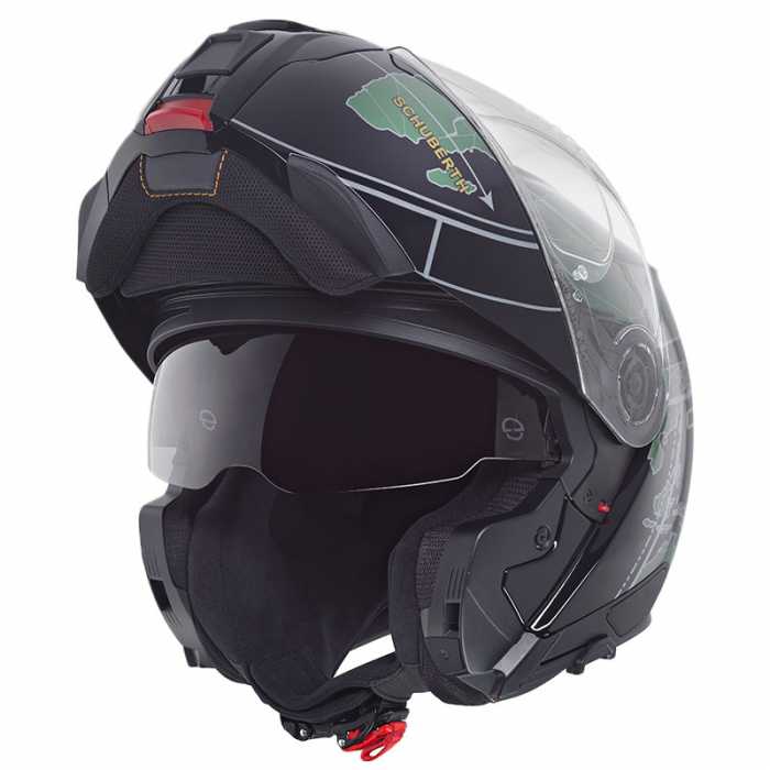 Helmet C5  Globe Green Black