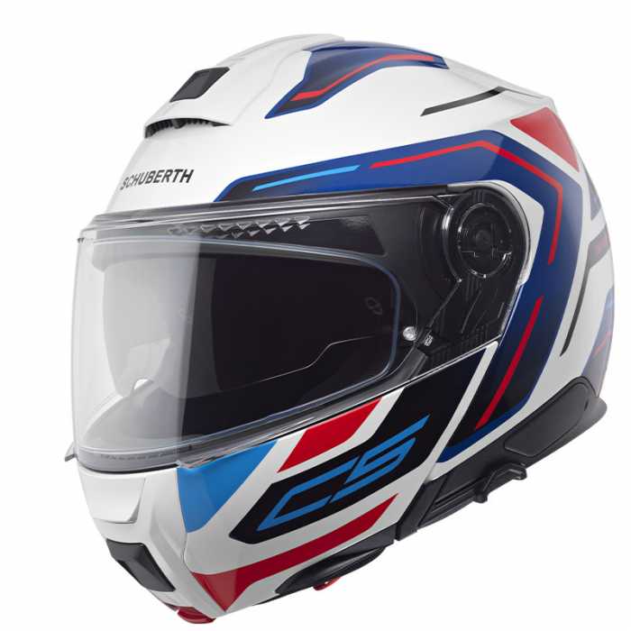 Helmet C5  Omega White
