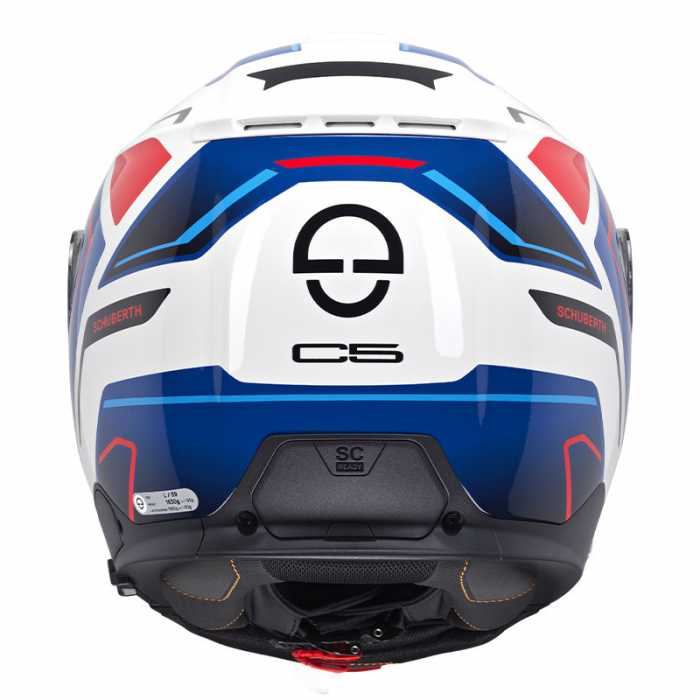 Helmet C5  Omega White