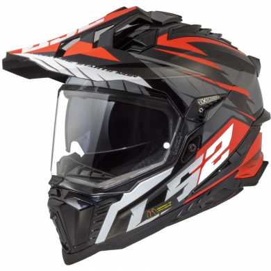 Helmet MX701 Explorer Spire 06 Black Red