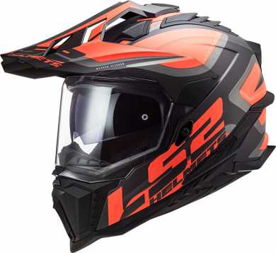 Helmet MX701 Explorer Alter 06 Black Orange