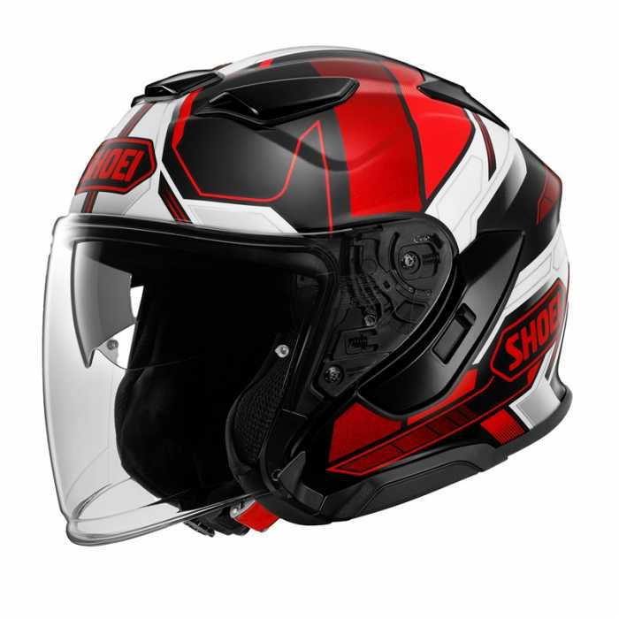 Helmet J-Cruise 3  Whizzy TC1 White Red