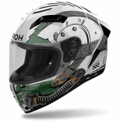Helmet Connor Alligator White Green