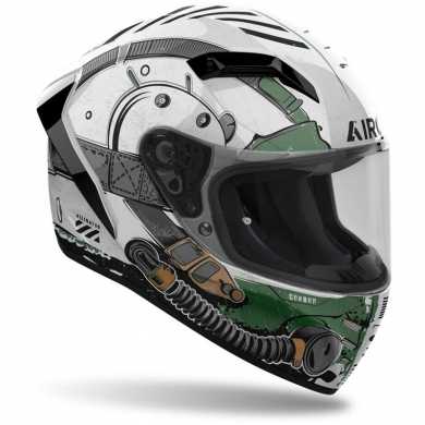 Helmet Connor Alligator White Green