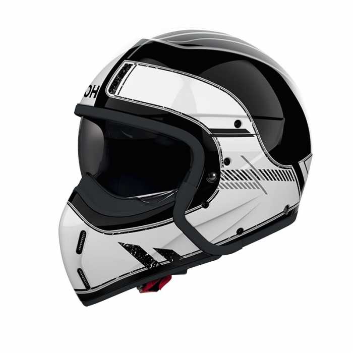 Helmet J110 Raster White Black