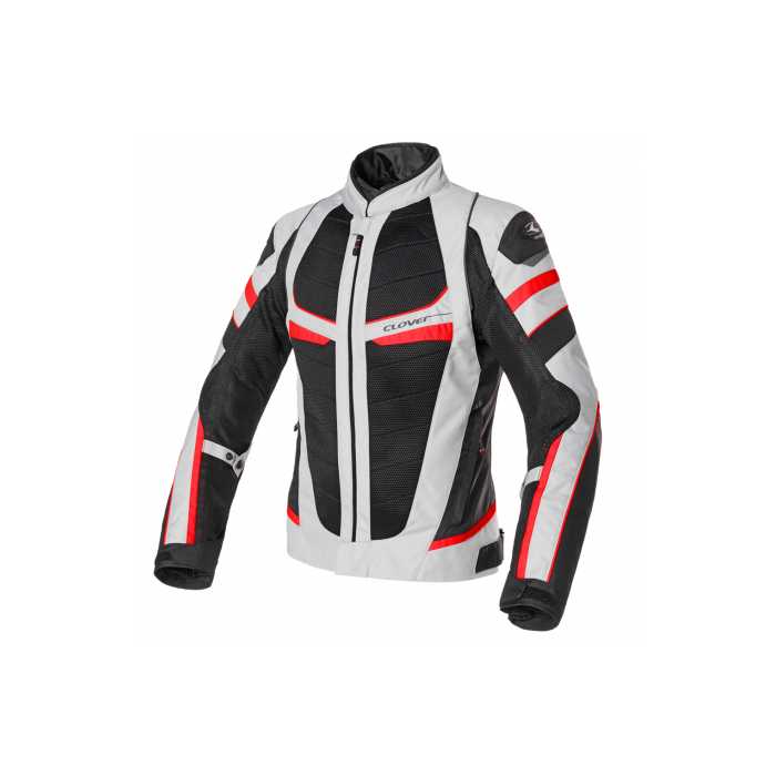 Giubbotto Rainjet-2 Wp Grigio Rosso