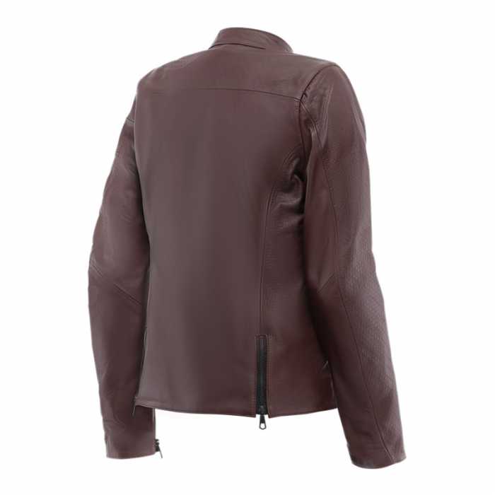 Jacket Itinere Lady Leather Bordeaux