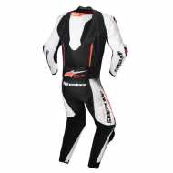 Tuta GP-R7 1PC Bianco Nero Rosso Fluo