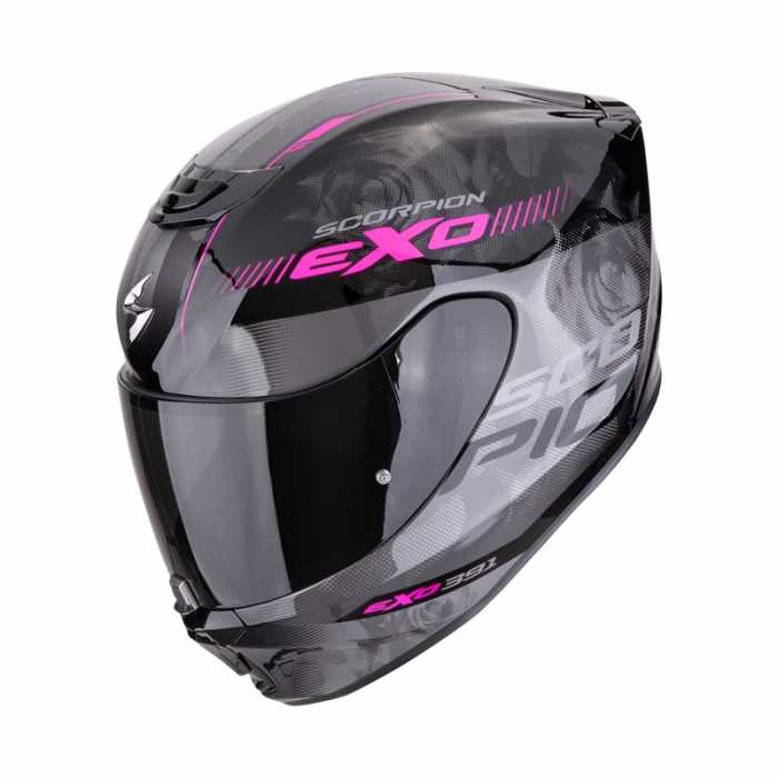 Helmet Exo 391 Ava Black Fuxia
