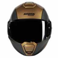 Casco N120-1 Verniciatura Speciale N-com Grigio Oro