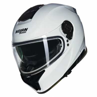 Casco N80-8 Classico N-Com Bianco Lucido