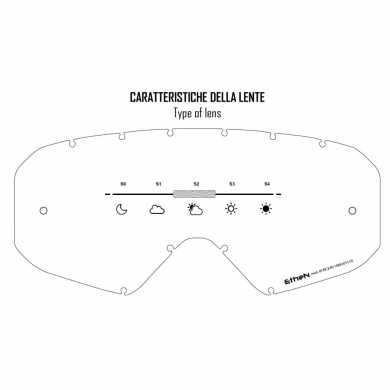 Goggle Ethen 05R Fuchsia Black Lens Mirror Gold