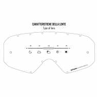Goggle Ethen 05R White Black Lens Mirror