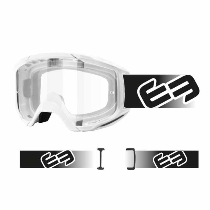 Goggle Ethen 06 Basic White Black Lens Clear