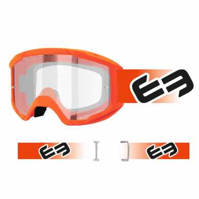 Goggle Ethen 06 Basic Orange Lense Clear