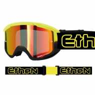Maschera Ethen 06 Evolution Nero Arancio Lente Rossa