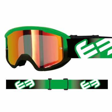 Maschera Ethen 06 Evolution Nero Verde Lente Rossa