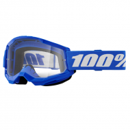 Maschera Strata 2 Blu Lente Trasparente