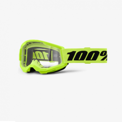 Goggle Strata 2 Neon Yellow Lens Smoke KIDS