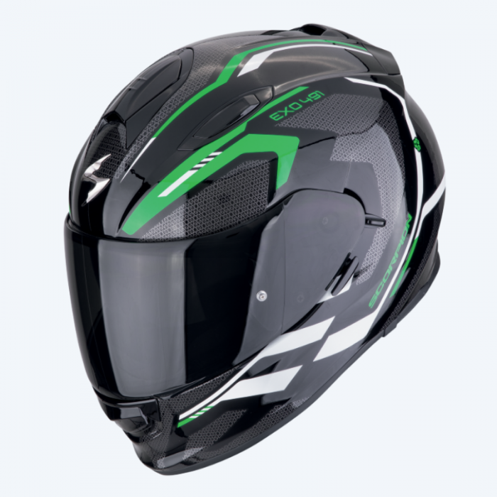 Helmet Exo 491 Kripta Black Green