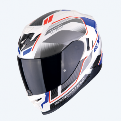 Helmet Exo 520 Evo Air Lena Pearl White Blue