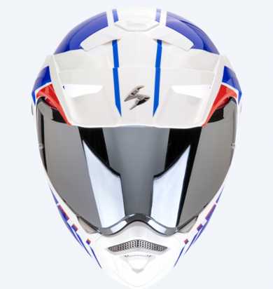 Helmet ADX-2 Lewis White Blue Red