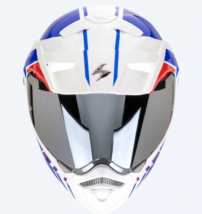 Casco ADX-2 Lewis Bianco Blu Rosso