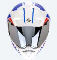 Casco ADX-2 Lewis Bianco Blu Rosso