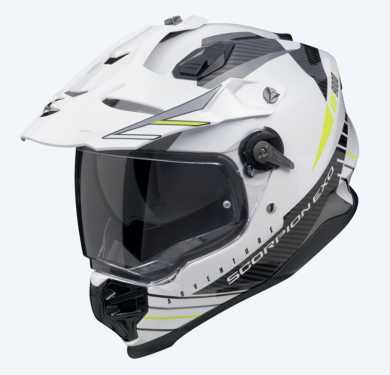 Helmet ADF-9000 Air Feat White Black Yellow