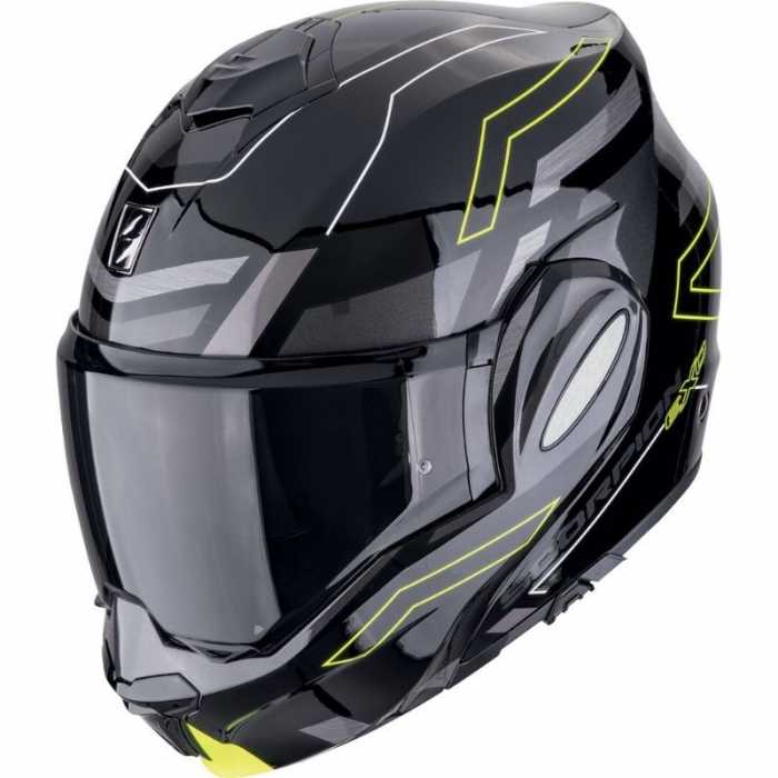 Casco Exo Tech Evo Conquer Nero Giallo