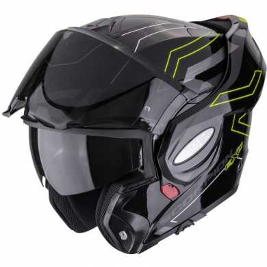 Casco Exo Tech Evo Conquer Nero Giallo