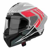 Airoh Helmet GP 800 Must Red Black White Gloss