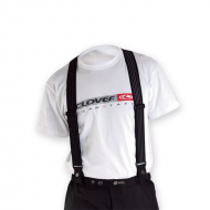 Clover Suspenders Black