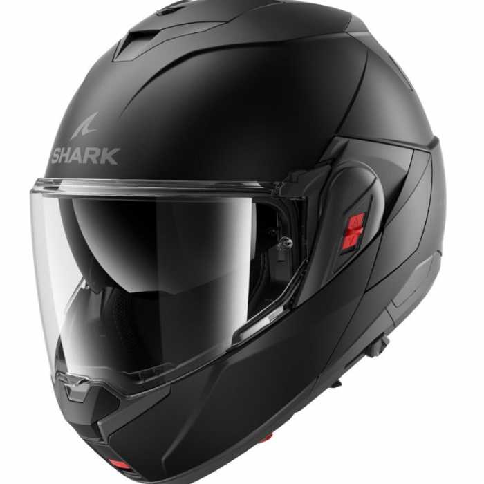 Helmet Oxo Blank Matt Black