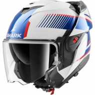 Casco Oxo Sikter Bianco Blu Rosso