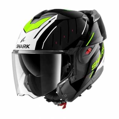 Helmet Oxo Rydger Black White Fluo Yellow