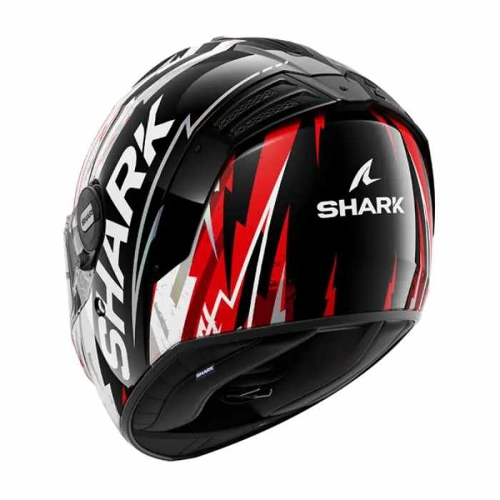 Helmet Spartan RS Hibolt Black White Red