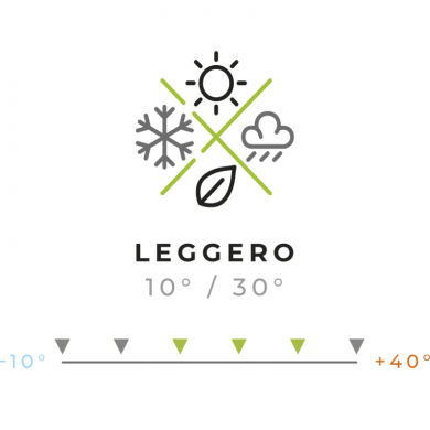 Kedra-T Tecno Calze Lunghe Nero Grigio