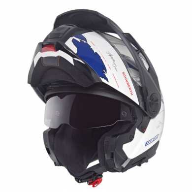 Casco E2 Atlas Bianco Blu