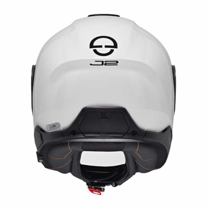 Casco J2 Bianco Lucido
