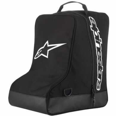 Boot Bag Black White